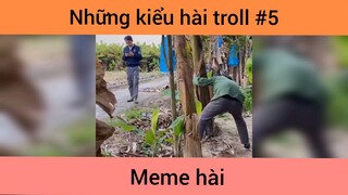 Những kiểu hài troll p5