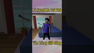 Sự Trả Thù Của Bà Ngoại Ma 3 Giờ Sáng Kinh Hoàng 🥶 #shorts