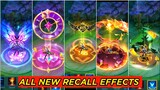 BIG UPDATE || NEW RECALL EFFECTS AND OTHER EFFECTS || MOBILE LEGENDS