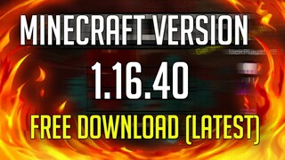 (Link in the Description) Must Watch! Minecraft 1.16.40 Download| For Free :)