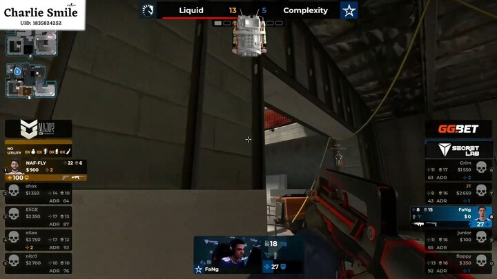 Tiếp tục 1 pha di chuyển nhạy cảm của NAF-FLY khi solo 1vs1 #CSGO