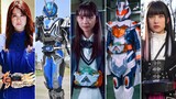 女性仮面ライダー Female Riders Debut (Ryuki►Gotchard)