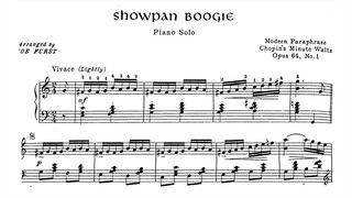 Frederic Chopin/Joe Furst - 2 Chopin Paraphrases for piano (audio + sheet music)