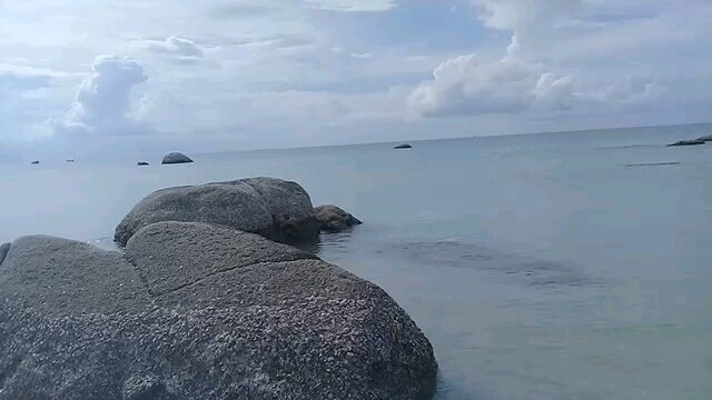 pantai tanjung berikat bangka belitung