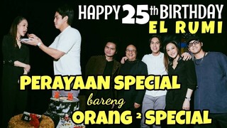 EL RUMI 'S BIRTHDAY PARTY : FAMILY & BESTIE !! AALIYAH & THORIQ PUNYA DOA SPECIAL BUAT EL ..