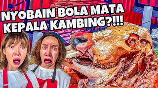 MUKBANG MATA DAN OTAK KAMBING😭😭 #WEIRDFOOD