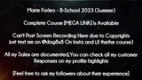 Marie Forleo course - B-School 2023 (Summer) download