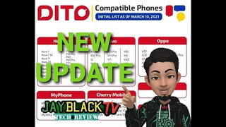 DITO TELECOMMUNITY | UPDATED LIST OF COMPATIBLE HANDSET | MARCH 10, 2021 | #SHORTS