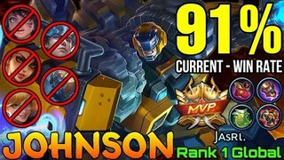 Top 1 Global Johnson by Jᴀsʀι. - Mobile Legends