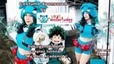 ♡ Deku genderbend Cosplay Make up Tutorial ♡ / My Hero Academia ( Costume Sponsored by Miccostumes)