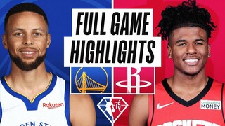 WARRIORS at ROCKETS | FULL GAME HIGHLIGHTS | January 31, 2022 | NBA Regular Season | NBA 2K22