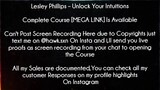 Lesley Phillips Course Unlock Your Intuitions Download