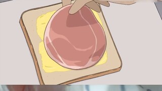 Ham Sandwich｜🥪Toru Amuro’s secret recipe is bath water❓It’s so delicious that he’s being followed!