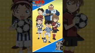 Đội thám tử nhí lớp1B: Conan, Haibara, Mitsuhiko, Ayumi, Genta 😳❤️
