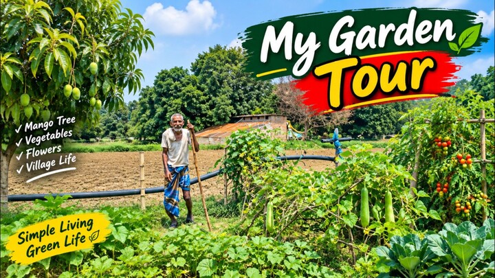 My Village Garden Tour 🌿🌱 | Nature & Greenery