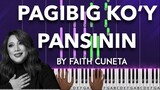 Pag-ibig Ko'y Pansinin (Langit Ka, Lupa Ako....)by Faith Cuneta piano cover + sheet music & lyrics