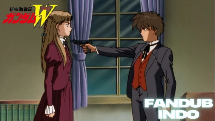 (Fandub indo) pesta malam heero dan relena ep 6 part 1 | Gundam wing | By Mafusei