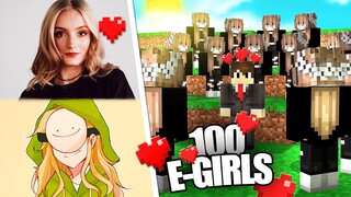 🔥 AS E-GIRLS DO MINECRAFT!!