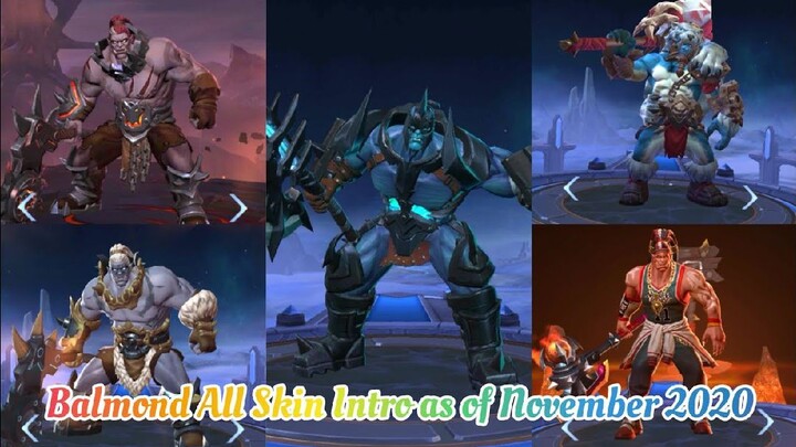 Balmond All Skin Intro as of November 2020