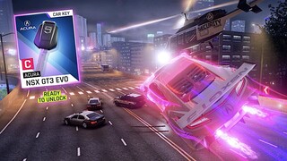 Acura NSX GT3 Evo Car Key Unlocked - Asphalt 9: Legends