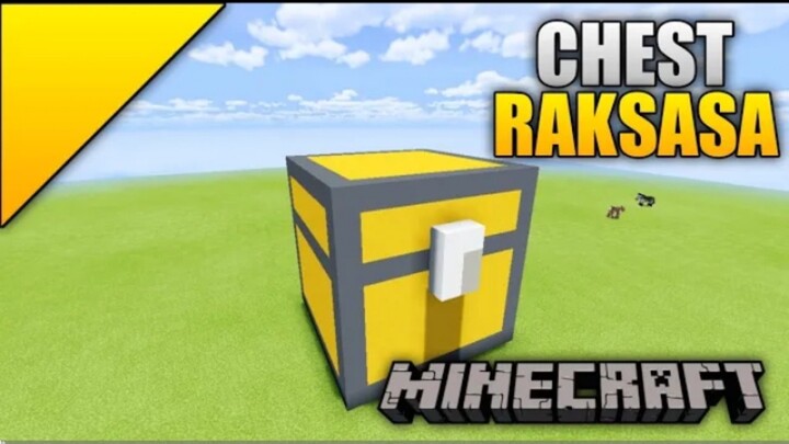 Gw Membuat Chest Raksasa Di Minecraft Hardcore