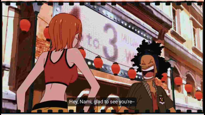 Usopp and Nami Moment!