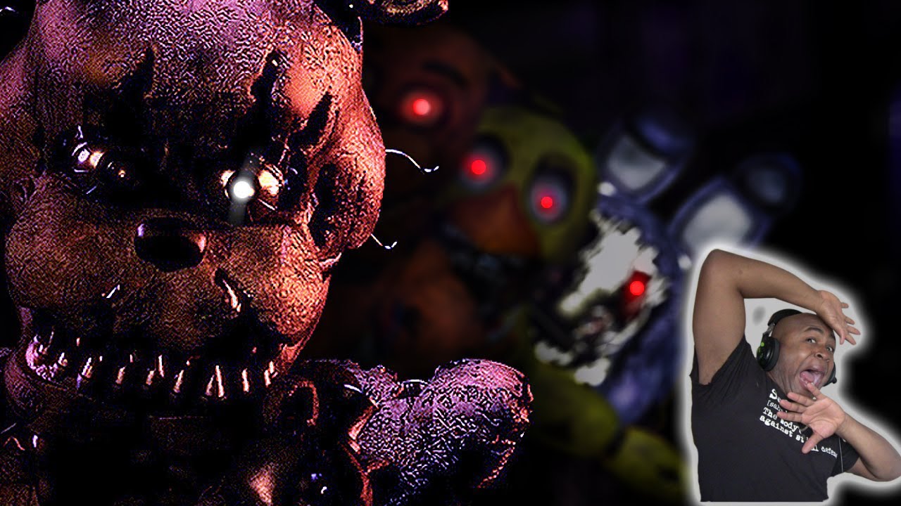 FIVE NIGHTS AT FREDDY'S 4 -- NOT SCARY? (Night 1, Night 2) 