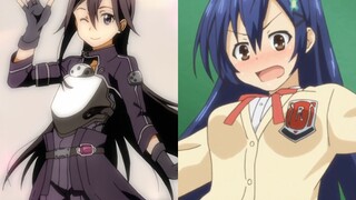 Shidou's self-expression in women's clothing VS Kirito's self-expression in women's clothing