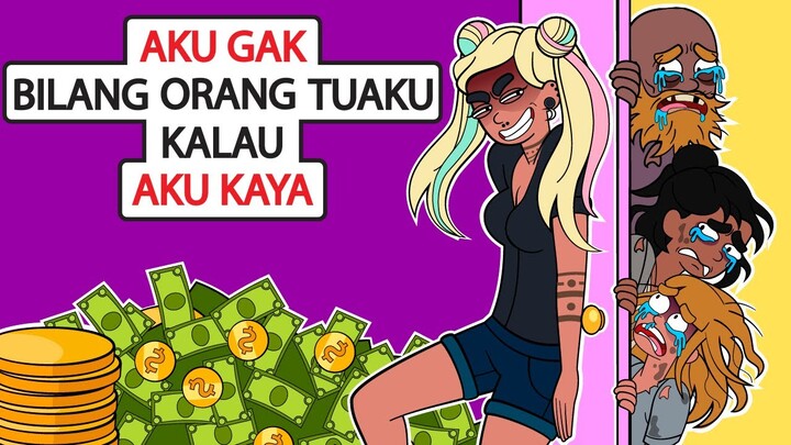 AKU JADI ORANG KAYA TAPI KELUARGAKU YANG MISKIN GAK TAU | Kisah Diriku