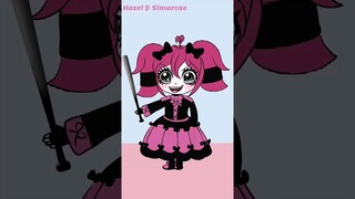 Simarose roulette (Animation Meme) #shorts #animation #gaming #cosplay