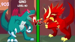 TIẾN HÓA KHỦNG LONG DINO NƯỚC VS DINO HỎA LONG GẦM - TAP TAP DINO TOP GAME ANDROID IOS THÀNH EJ