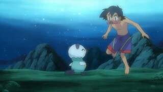 Pokemon Best Wishes tập 33: Gamagaru và Muggyo! Trận đấu trên bờ sông!!