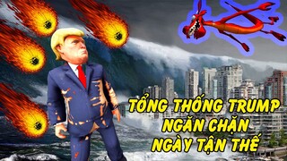 GTA 5 - Ngày tận thế đến - Tổng thống Trump ngăn chặn sóng thần và thiên thạch rơi | GHTG