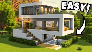 《我的世界》：终极现代豪宅🏡 | 建造教程⏱️