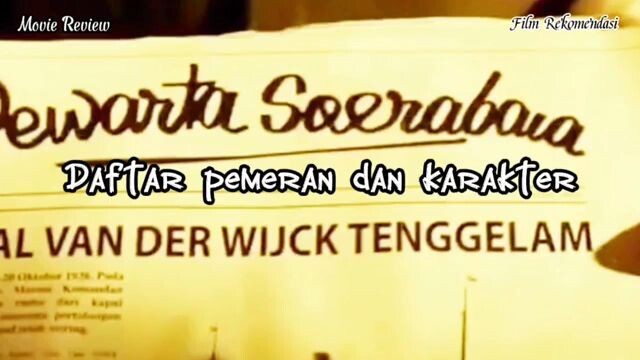 Daftar pemeran dan karakter film Tenggelamnya Kapal van der wijck