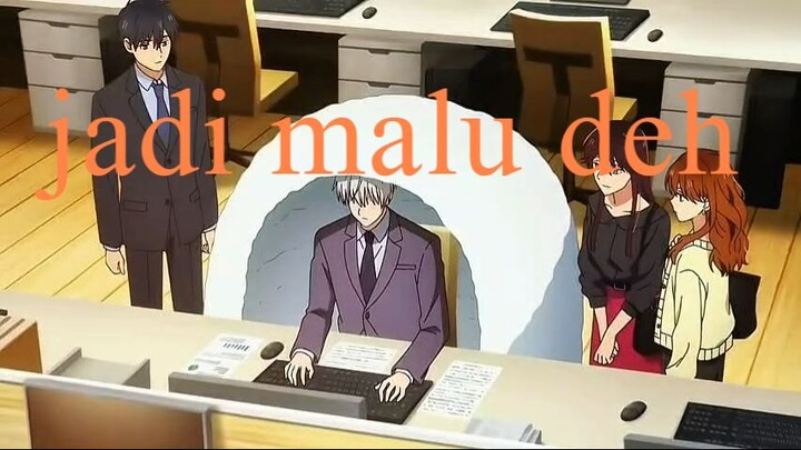 malu sampe buat gua salju