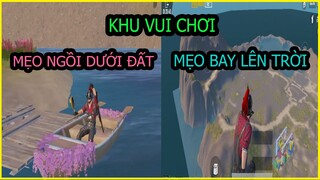 Mẹo Bug Ở Khu Vui Chơi Pubg Mobile - Ngồi Dưới Đất, Chui Vào Đấu Trường - Bug Cheer Park Pubg Mobile