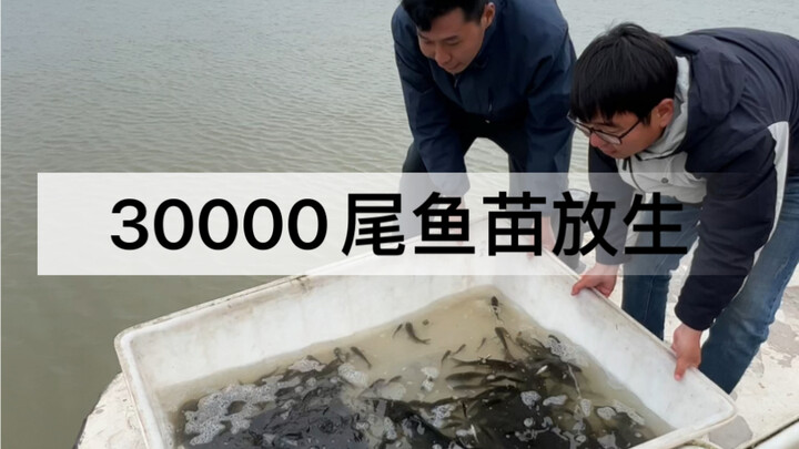 After catching fish and shrimp in the lake every single day, it's about time we gave something back 