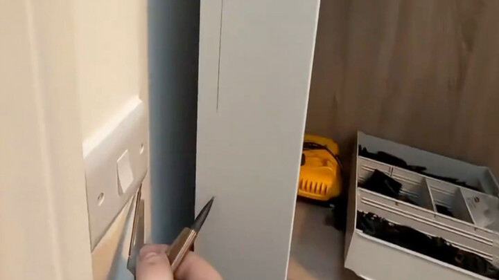 ตัดและติดตั้งแผ่นปิดขอบ