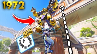 Is This *THE BEST WAY* of getting the highground?! | Overwatch Daily Moments Ep.1972