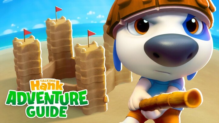 How To Build A Sandcastle 🏰 Talking Hank's Adventure Guide: Island Living - Episode 13