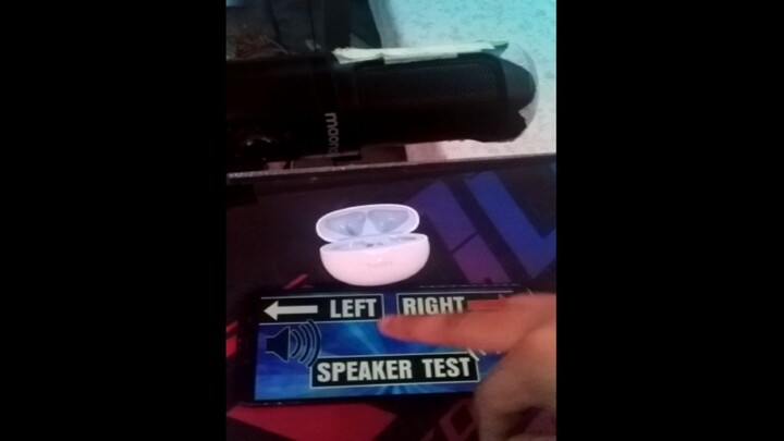 Realfit F2 Audio Channel Problem.