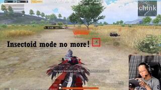 Insectoid mode no more | PUBG Mobile