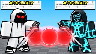 AUTOCLICKER Vs AUTOCLICKER In Roblox Blade Ball..