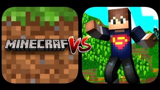 Minecraft PE VS King Craft - New Block Building City Game