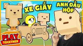 Mr Vịt mua xe BẰNG GIẤY mới và biến thành ANH ĐẦU HỘP trong Play Together