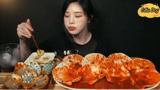 Sò điệp hấp sốt gà cay khổng lồ phần cuối #anngonmoingay