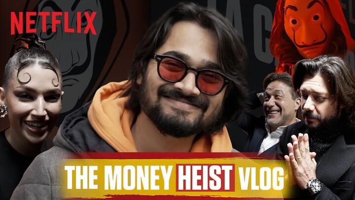 Bhuvan Bam Meets The Money Heist Cast in Spain! | @BB Ki Vines VLOG | Netflix India