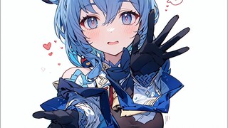 Ganyu teaches you how to take photos~|AI animation