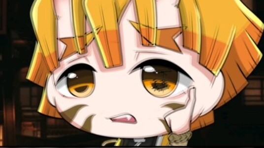 [Kimetsu no Yaiba] Jika Agatsuma Zenitsu Menjadi Iblis (Teks Jepang + Mandarin Buatan Sendiri)